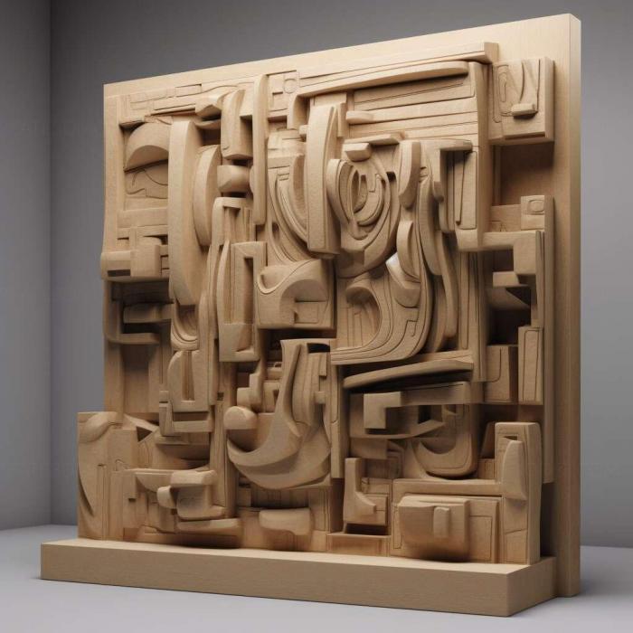 نموذج ثلاثي الأبعاد لآلة CNC 3D Art 